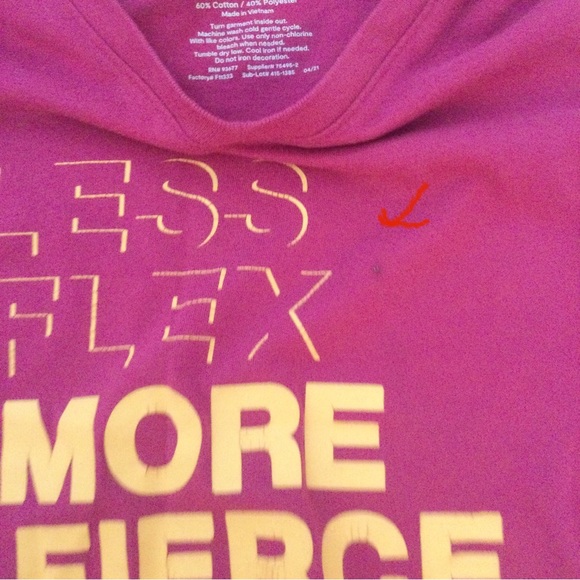 Girls quick dri xersion flex t shirt. - Picture 3 of 7